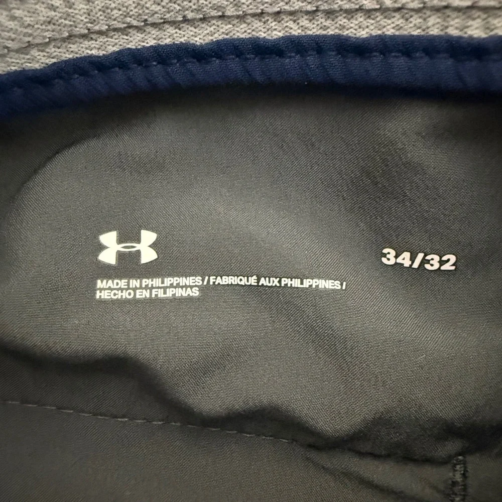 Under Armour Golf Pants Mens 32x32 Blue Performance Casual‎ Chino Stretch